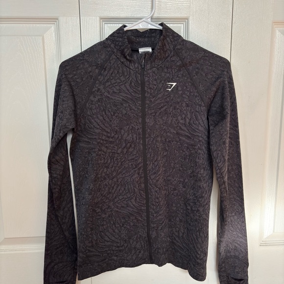 Gymshark Black Animal Print Activewear Set - Picture 2 of 5